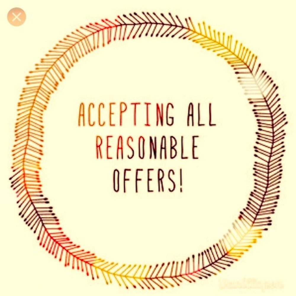 Accepting all reasonable offers!!!